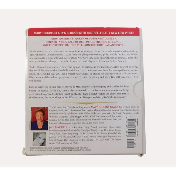 The Melody Lingers On by Mary Higgins Clark Audiobook 6 CDs Read by Jan Maxwell - Picture 2 of 5